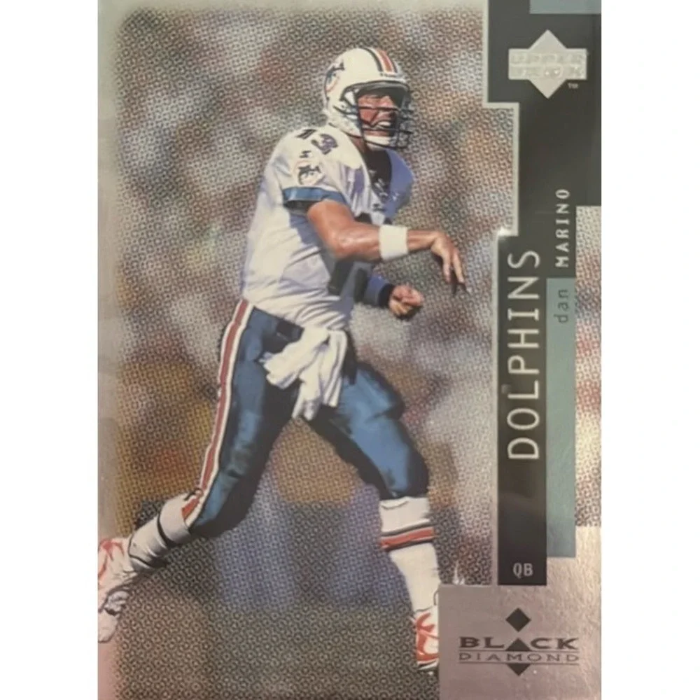 1998 Upper Deck Black Diamond #12‎ Dan Marino